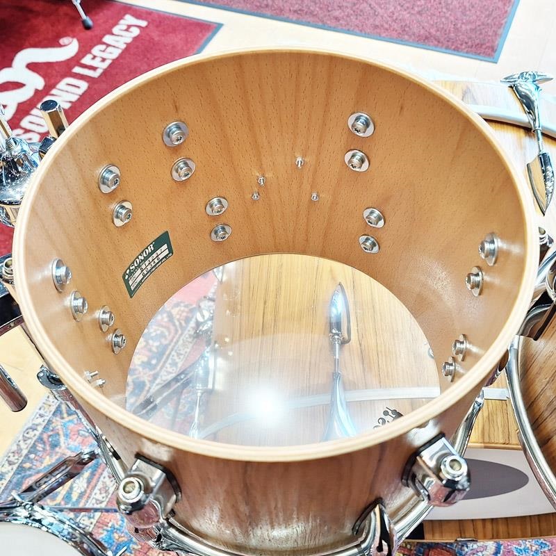 SONOR USED 中古 Vintage Series 4pc Drum Kit -Teak Semi Gloss- [BD22，TT10，TT12，FT16]【ProtectionRacketケース付属】 画像9