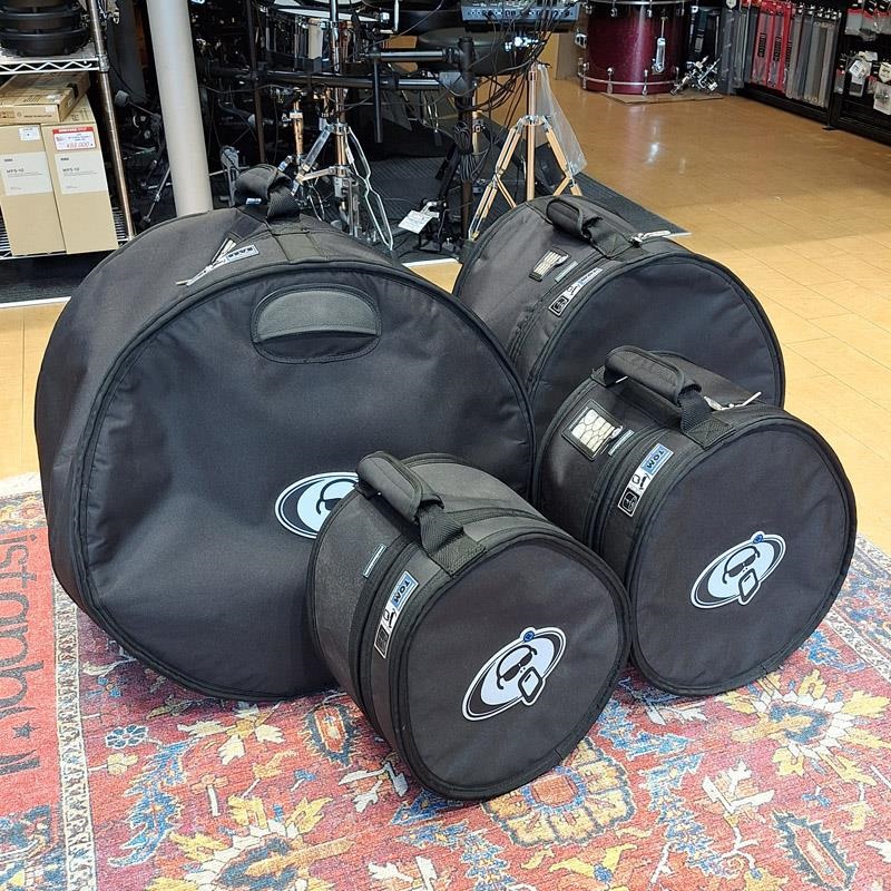 SONOR USED 中古 Vintage Series 4pc Drum Kit -Teak Semi Gloss- [BD22，TT10，TT12，FT16]【ProtectionRacketケース付属】 画像10