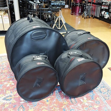 INDe USED 中古 Flex-Tuned Maple 4pc Drum Kit [22BD，16FT，12&10TT] -Matte Olive Lacquer【ドラムケース付属】 画像10