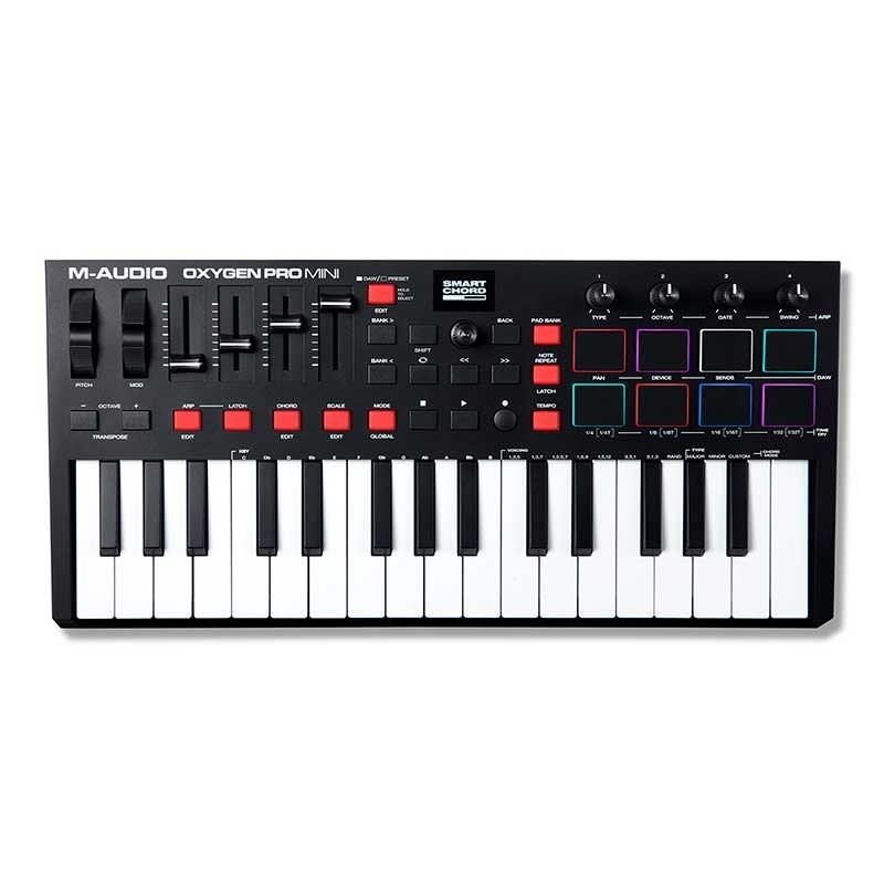M-AUDIO 【創業50周年大決算SALE】 Oxygen Pro Mini　【未開封アウトレット箱ダメージ新品特価】(エムオーディオ) 画像2