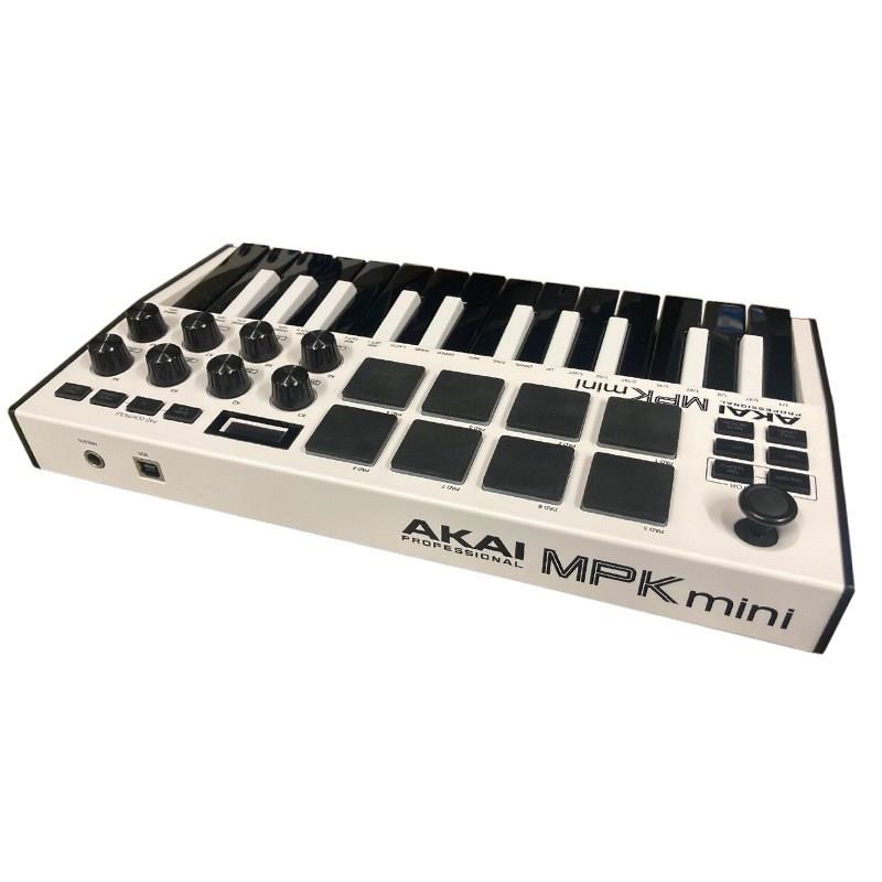AKAI 【創業50周年大決算SALE】 MPK mini MK3 WHITE　【未開封アウトレット箱ダメージ新品特価】(アカイ) 画像1