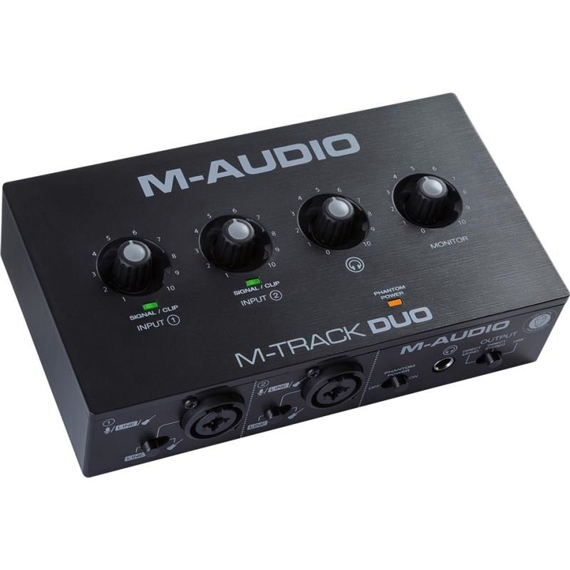 M-AUDIO 【創業50周年大決算SALE】 M-Track Duo 　【未開封アウトレット箱ダメージ新品特価】(USBオーディオインターフェース) (エムオーディオ) 画像1