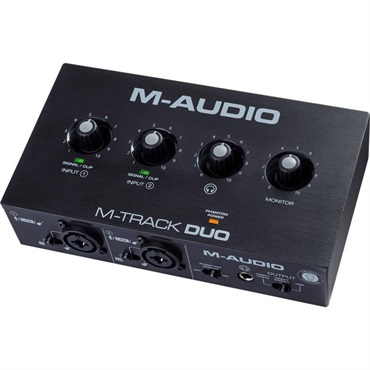M-AUDIO 【創業50周年大決算SALE】 M-Track Duo 　【未開封アウトレット箱ダメージ新品特価】(USBオーディオインターフェース) (エムオーディオ) 画像2
