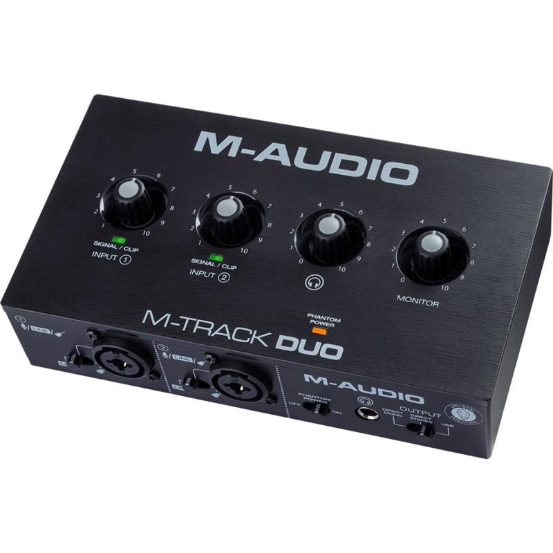 M-AUDIO 【創業50周年大決算SALE】 M-Track Duo 　【未開封アウトレット箱ダメージ新品特価】(USBオーディオインターフェース) (エムオーディオ) 画像2