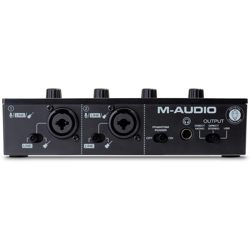 M-AUDIO 【創業50周年大決算SALE】 M-Track Duo 　【未開封アウトレット箱ダメージ新品特価】(USBオーディオインターフェース) (エムオーディオ) 画像4