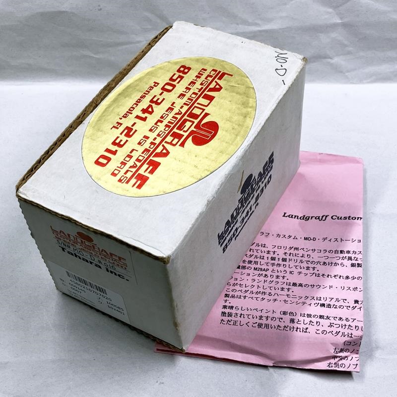 LANDGRAFF USED 中古 MO-D Distortion SN/16 画像4