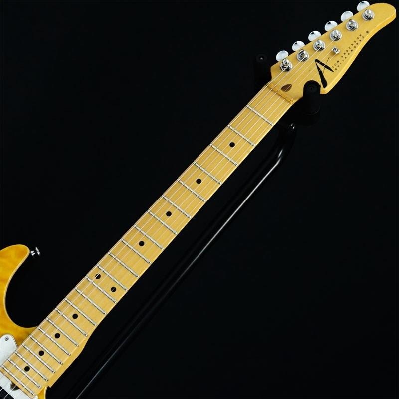 Tom Anderson 【イケベ大阪特売品！】USED 中古 Drop Top Classic Quilted Maple Top on Basswood (Translucent Yellow with Binding) #7-25-97N 画像4