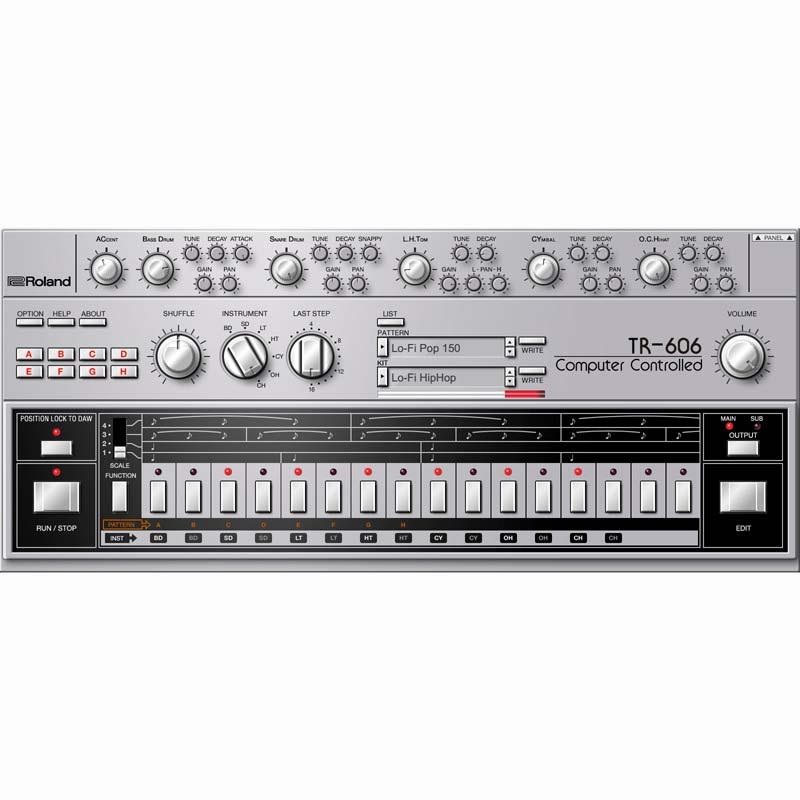 Roland TR-606 Software Rhythm Composer [Lifetime Key] (ローランド)(ソフトシンセ)(オンライン納品) 画像1