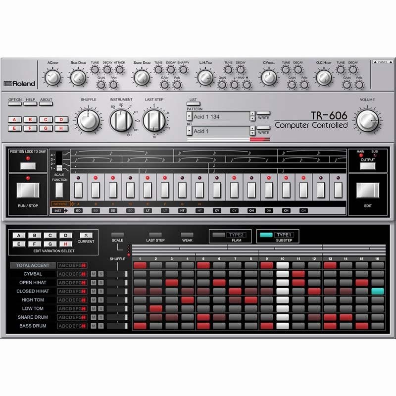Roland TR-606 Software Rhythm Composer [Lifetime Key] (ローランド)(ソフトシンセ)(オンライン納品) 画像3
