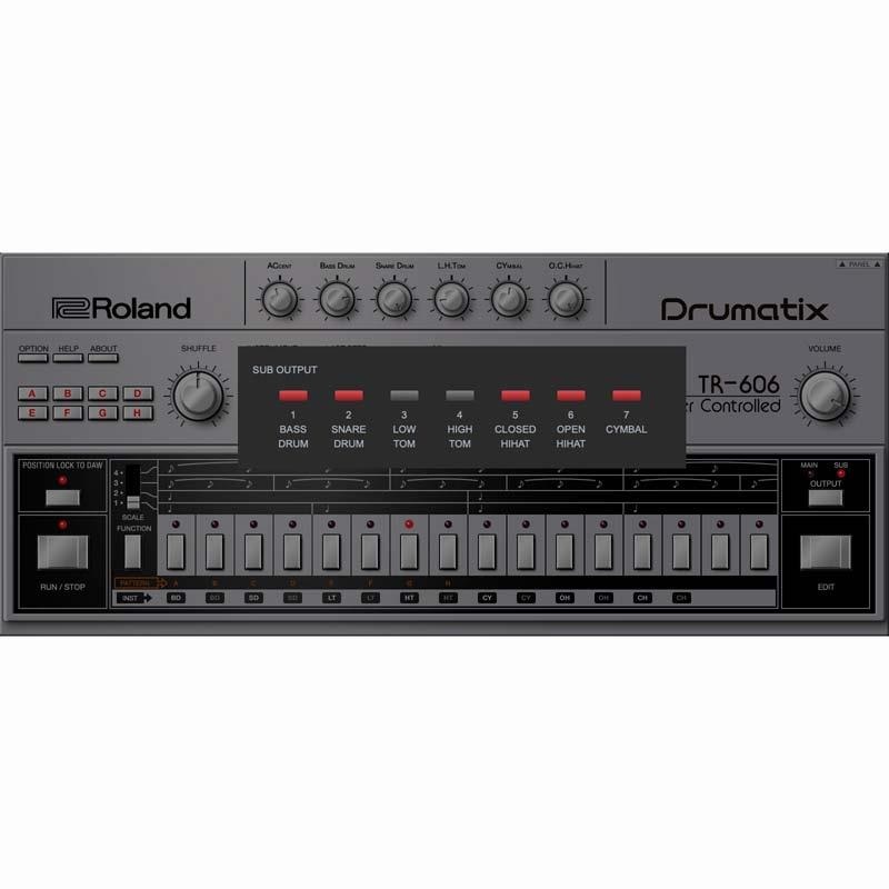 Roland TR-606 Software Rhythm Composer [Lifetime Key] (ローランド)(ソフトシンセ)(オンライン納品) 画像4