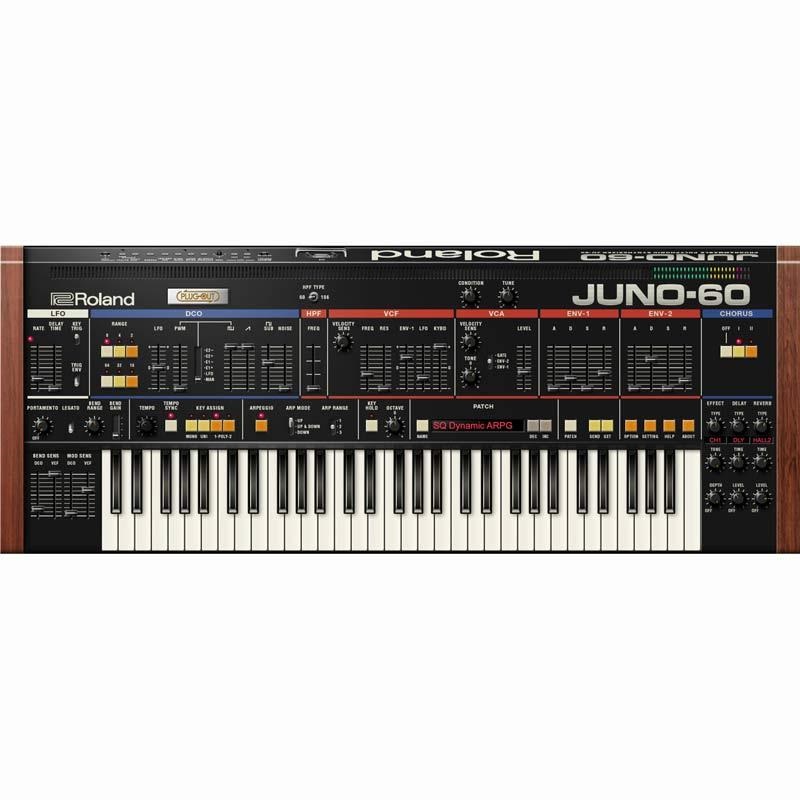 Roland JUNO-60 Software Synthesizer [Lifetime Key] (ローランド)(ソフトシンセ)(オンライン納品) 画像2