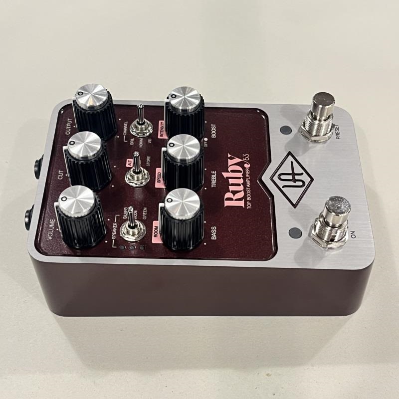Universal Audio USED 中古 UAFX Ruby '63 Top Boost Amplifier（ユニバーサルオーディオ）プリアンプ 画像2