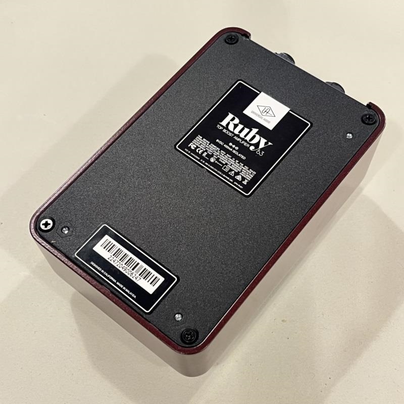 Universal Audio USED 中古 UAFX Ruby '63 Top Boost Amplifier（ユニバーサルオーディオ）プリアンプ 画像4