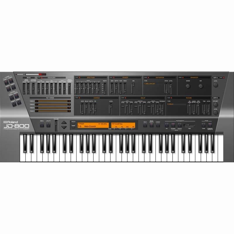 Roland JD-800 Software Synthesizer [Lifetime Key] (ローランド)(ソフトシンセ)(オンライン納品) 画像2