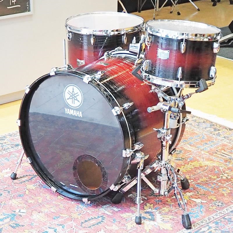 YAMAHA USED 中古 Rock Tour 3pc Set-テキスチャードレッドサンバースト(TRS)- [BD22・FT16・TT12] 画像2