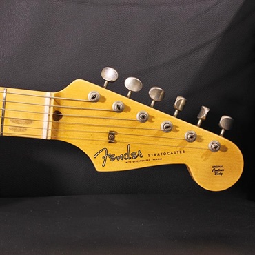 Fender Custom Shop IKEBE 50th Anniversary 1955 Stratocaster Journeyman Relic Metallic Green SN. R144466 画像8