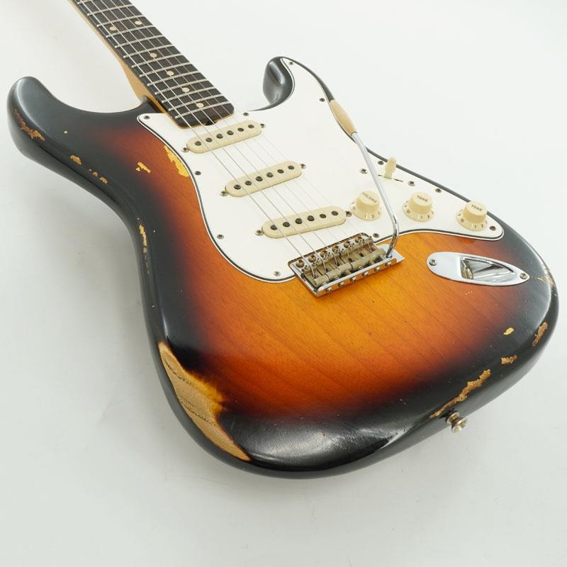 Fender Custom Shop USED 中古 1961 Stratocaster Relic（Faded 3 Tone Sunburst/R）[SN. R100369] 画像6
