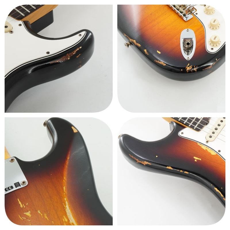 Fender Custom Shop USED 中古 1961 Stratocaster Relic（Faded 3 Tone Sunburst/R）[SN. R100369] 画像9