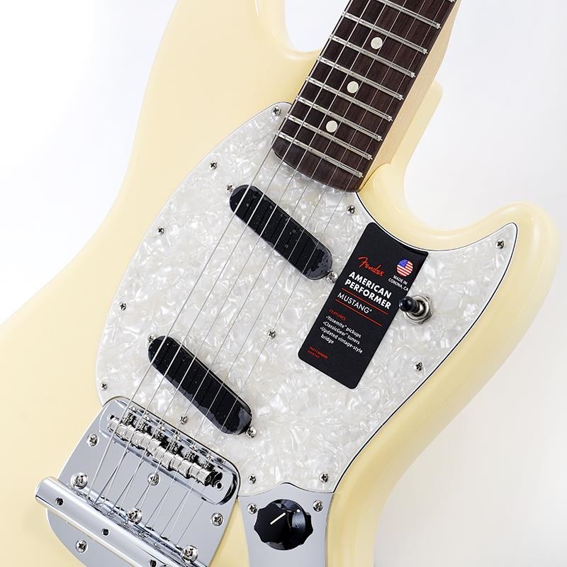 Fender USA American Performer Mustang (Vintage White) [Made In USA]  【B級特価】 画像3
