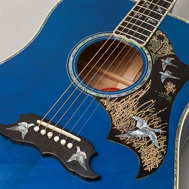 Gibson Custom Shop Modern Collection Doves in Flight (VIPER BLUE) 【イケベ楽器店創業50周年記念限定モデル】#20695047 ギブソン 画像6