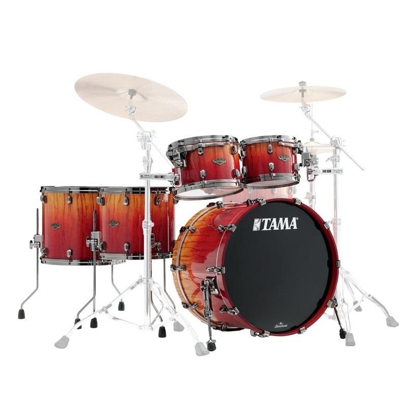 TAMA WBS52RZBBS-VBF [Starclassic Walnut/Birch 5pcs Kit - Bosse Fonce Outer Ply w/Black Nickel Shell Hardware]【限定品】【店頭展示特価品】 画像3