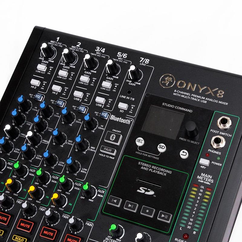 MACKIE Onyx8 【展示品アウトレット特価】【USB端子内蔵アナログミキサー】 画像2