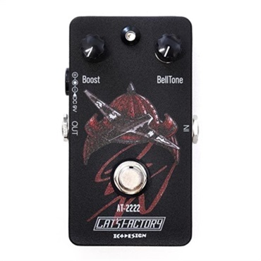 CAT’S Factory 【本体直筆サイン入り！】AT-2222 / NoiselessCleanBooster [AKIRA TAKASAKI Signature Pedal]（キャッツファクトリー）ブースター　高崎晃 画像1