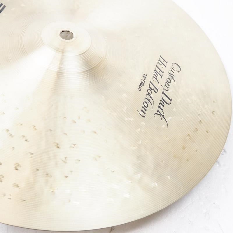 Zildjian USED 中古 K Custom Dark HiHat 14 pair [Top:1016g/Bottom:1168g] 画像9