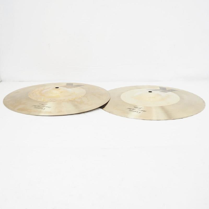 Zildjian USED 中古 K Custom Hybrid HiHat 14 1/4 pair [Top:1132g/Bottom:1276g] 画像2