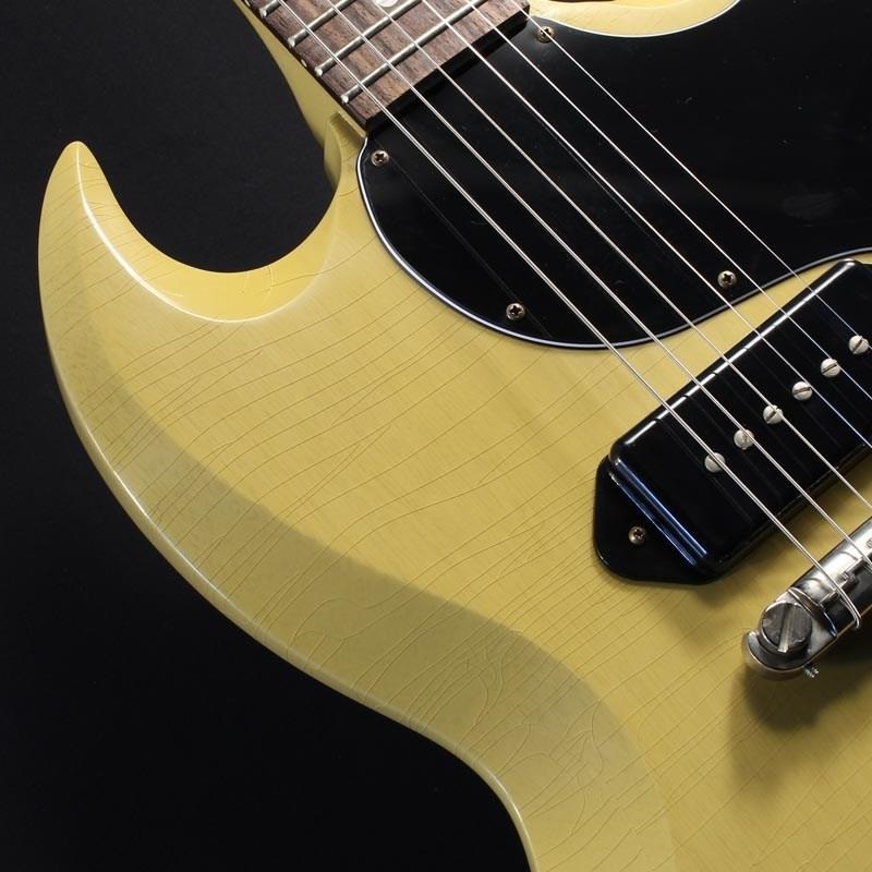 Gibson 【イケベ大阪特売品！】Murphy Lab 1963 SG Junior Lightning Bar TV Yellow Ultra Light Aged #401253 画像3