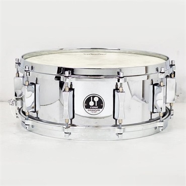 SONOR 【イケベ大阪夏祭りバーゲン！】USED 中古 SSD11-1455STS[Steve Smith Signature Snare 14''×5.5''][SONORロゴ入りセミハードケース付属] 画像1