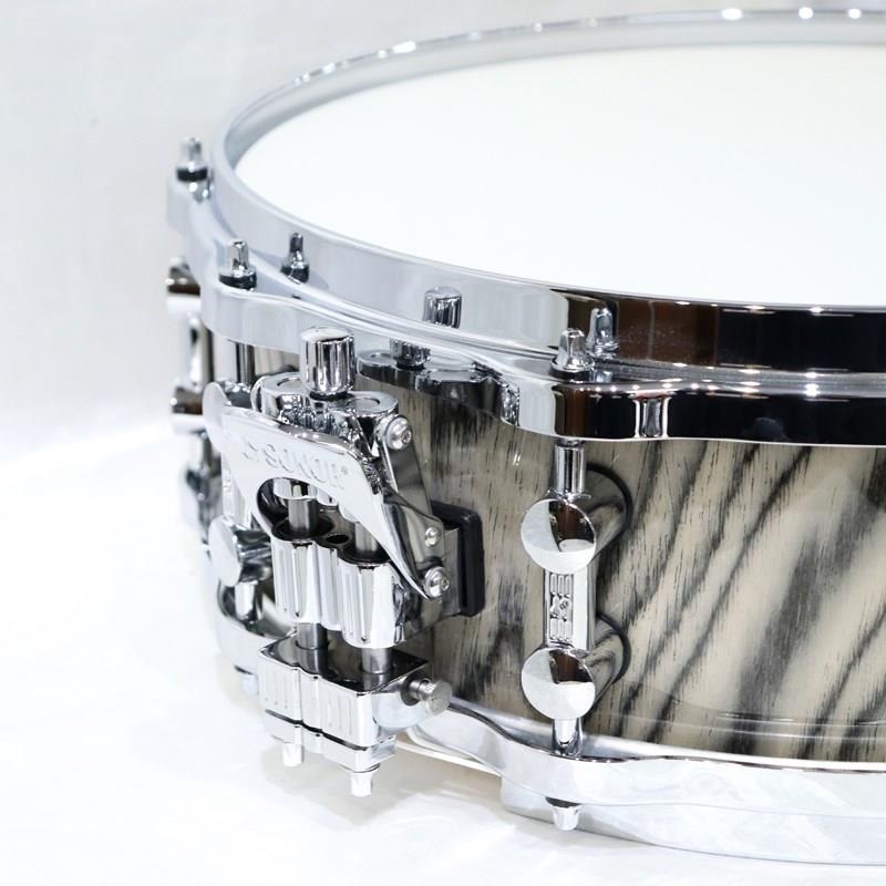 SONOR 【イケベ大阪夏祭りバーゲン！】PL-1405SDWD SNT [PROLITE Series Maple 14''×5'' / Die-Cast Hoop - スノー・タイガー]【店頭展示特価品】 画像2