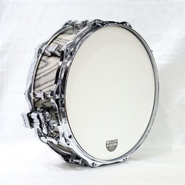 SONOR 【イケベ大阪夏祭りバーゲン！】PL-1405SDWD SNT [PROLITE Series Maple 14''×5'' / Die-Cast Hoop - スノー・タイガー]【店頭展示特価品】 画像5