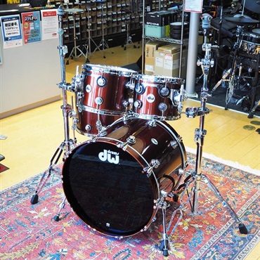 dw Collector's Pure Maple 4pc Drum Kit [BD22，FT16，TT12&10 /Root Beer Metallic Lacquer] 画像2