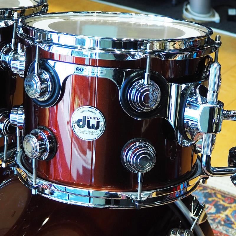 dw Collector's Pure Maple 4pc Drum Kit [BD22，FT16，TT12&10 /Root Beer Metallic Lacquer] 画像5