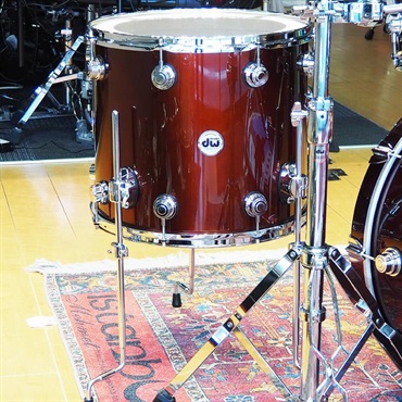 dw Collector's Pure Maple 4pc Drum Kit [BD22，FT16，TT12&10 /Root Beer Metallic Lacquer] 画像7