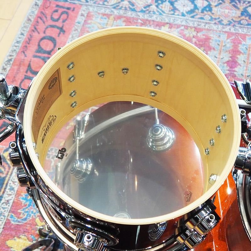 dw Collector's Pure Maple 4pc Drum Kit [BD22，FT16，TT12&10 /Root Beer Metallic Lacquer] 画像9