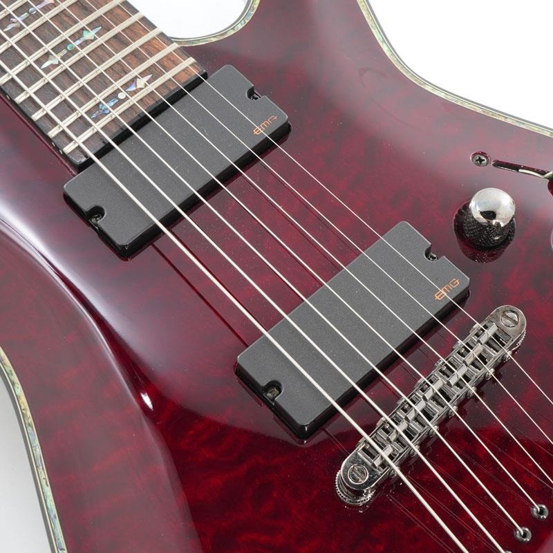 SCHECTER USED 中古 C-7 HellRaiser AD-C-7-HR (Black Cherry)［SN. W11051870］ 画像8