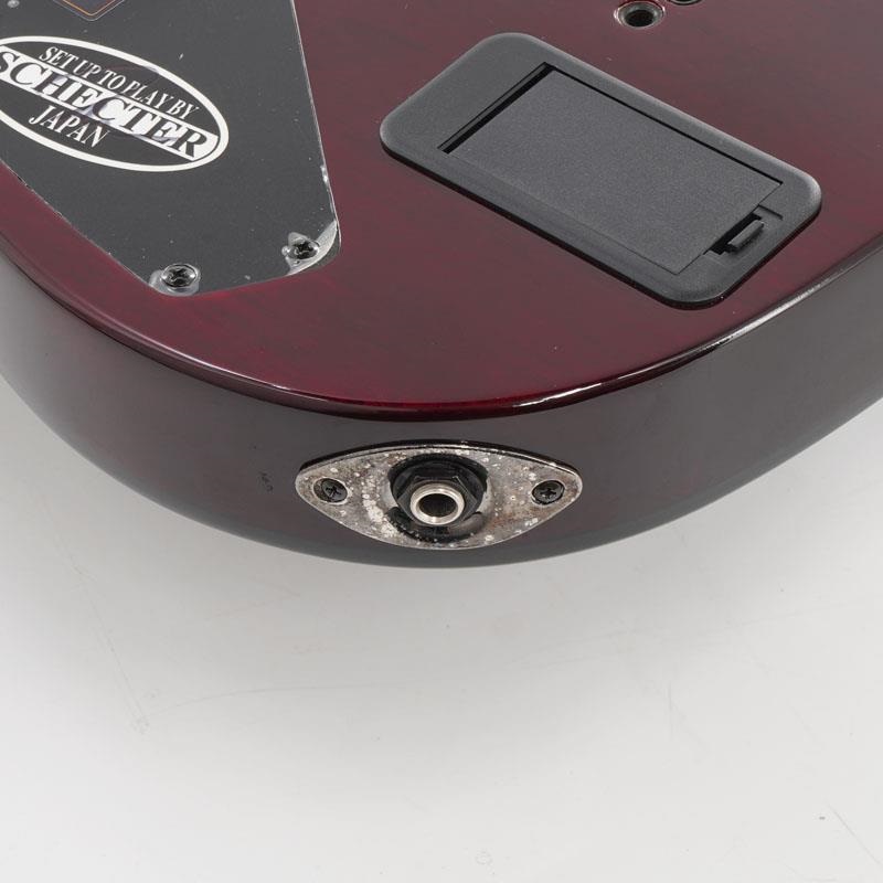 SCHECTER USED 中古 C-7 HellRaiser AD-C-7-HR (Black Cherry)［SN. W11051870］ 画像10