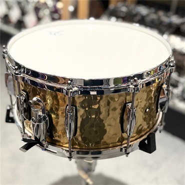 GRETSCH S1-6514-BRH [Full Range Snare Drum /Hammered Brass 14×6.5]【店頭展示特価品】 画像1