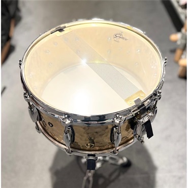 GRETSCH S1-6514-BRH [Full Range Snare Drum /Hammered Brass 14×6.5]【店頭展示特価品】 画像2