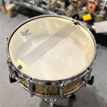 GRETSCH S1-0514-BRH [Full Range Snare Drum / Hammered Brass 14×5]【店頭展示特価品】 画像2