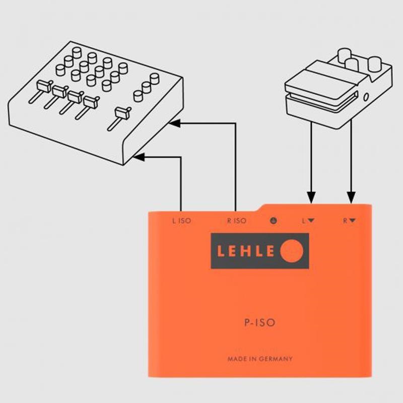 LEHLE P-ISO TRS XLR STEREO （リール）シグナルアイソレーター 画像5