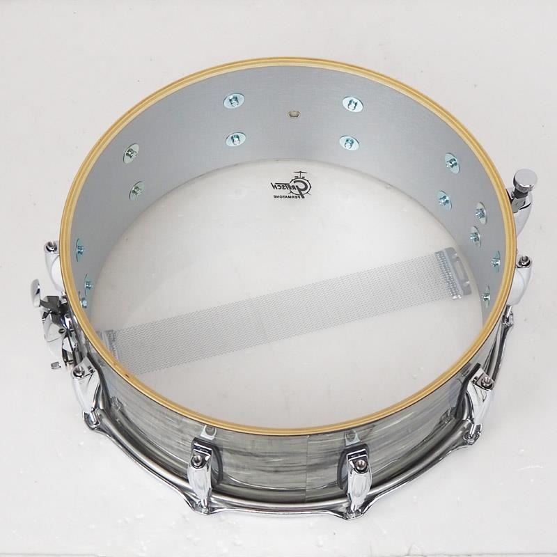 GRETSCH 【最安SALE】GBNT-5514S-1CL 301 [Brooklyn Snare Drum 14×5.5 - Grey Oyster]【店頭展示特価品】 画像8