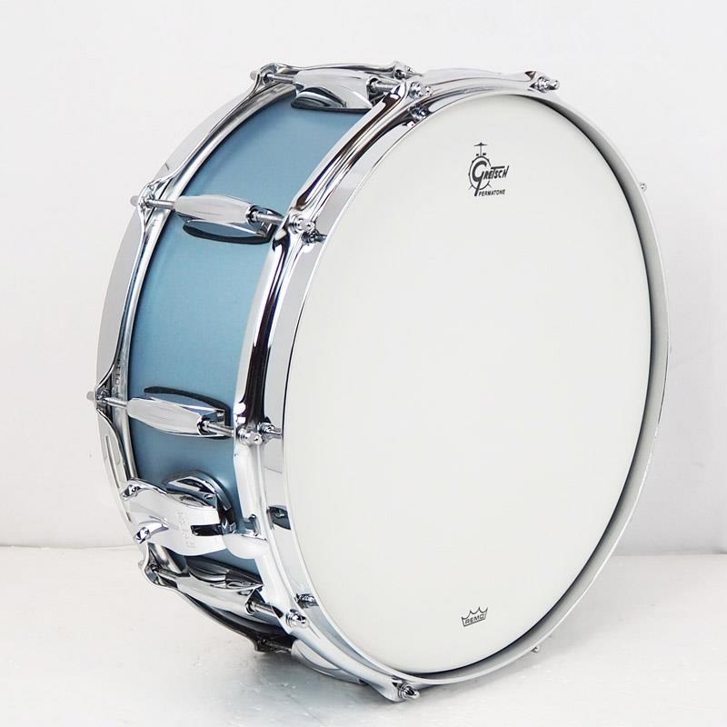 GRETSCH 【最安SALE】GBSL-5514S-1CL SIBM [Brooklyn Snare Drum 14×5.5 -  Satin Ice Blue Metallic]【店頭展示特価品】 画像3
