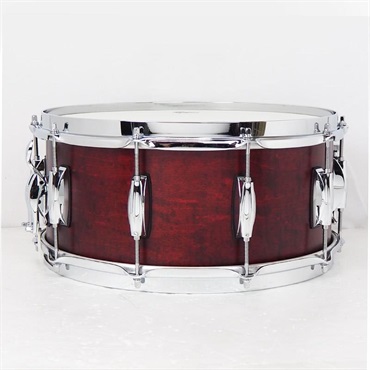 GRETSCH GBSL-6514S-1CL CRO [Brooklyn Snare Drum 14×6.5 - Satin Cherry Red]【店頭展示特価品】 画像1