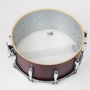 GRETSCH GBSL-6514S-1CL CRO [Brooklyn Snare Drum 14×6.5 - Satin Cherry Red]【店頭展示特価品】 画像8