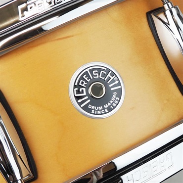 GRETSCH 【創業50周年大決算SALE】GBSL-0514S-8CL SN [Brooklyn Snare Drum 14×5 - Satin Natural]【店頭展示特価品】 画像2