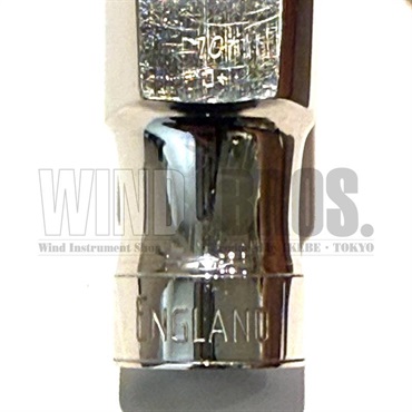 その他ブランド(管楽器・吹奏楽器) USED 中古 テナーサックス用マウスピース Morgan Fry モーガン・フライ メタル ロジウムプレート 10*/J+ 画像2