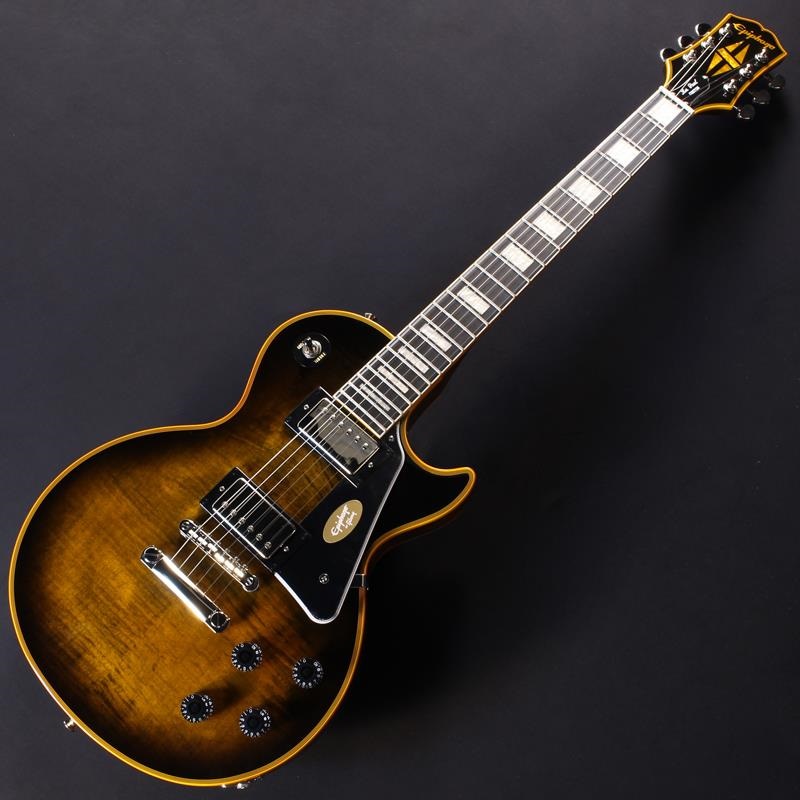 Epiphone Les Paul Custom Widow (Orange Burst) 【Epiphoneピックケースプレゼント】 画像1